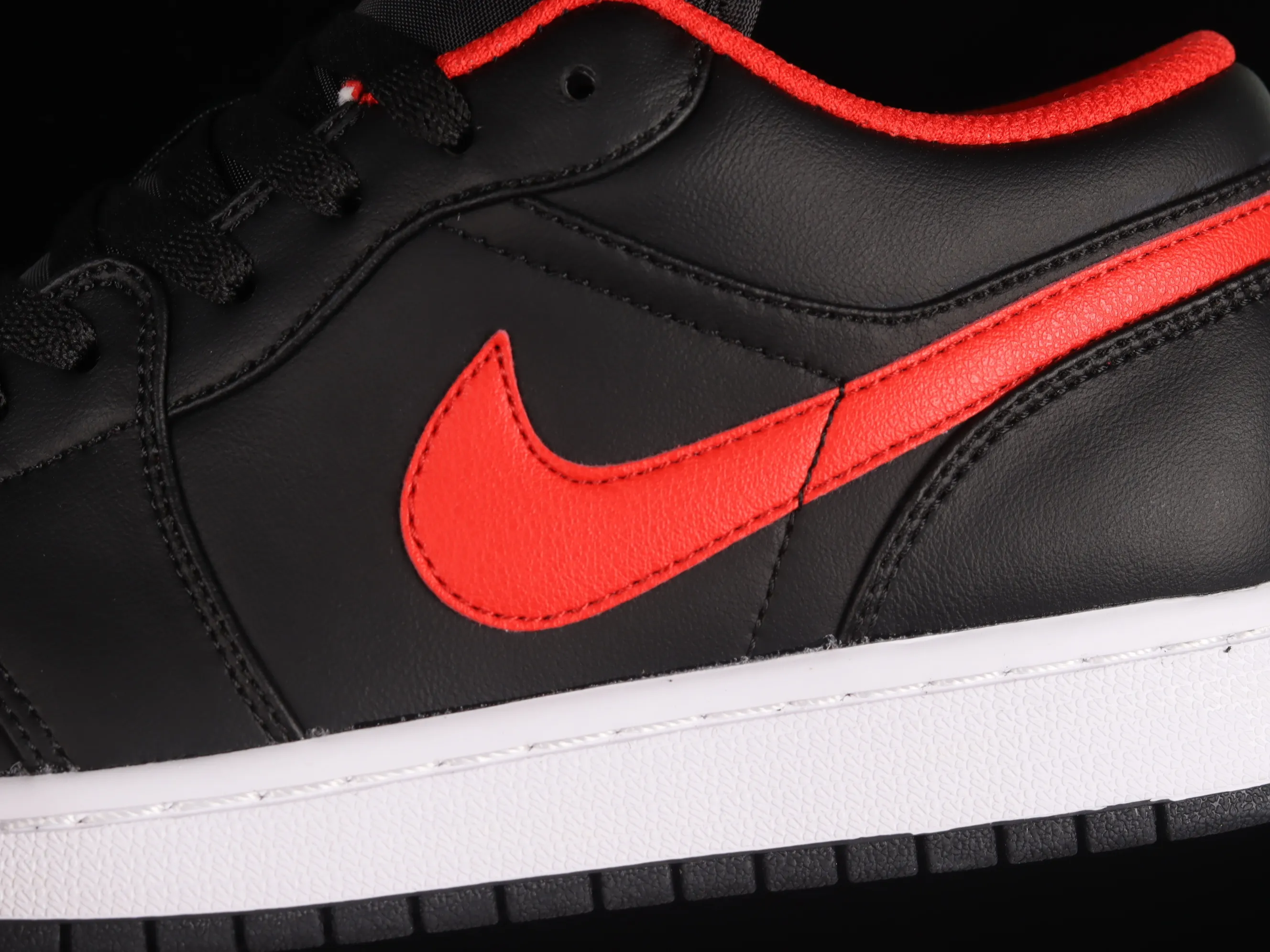 All categories Air Jordan Jordan series basketball shoes Air Jordan 1 Low Air Jordan 1 Low "White Toe" AJ1 Joe 1 small black red toe low-top basketball shoes 553558-063